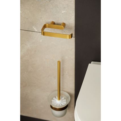 KFA Armatura 864-022-31 - WC-paperin pidike ruostumaton/maa kulta