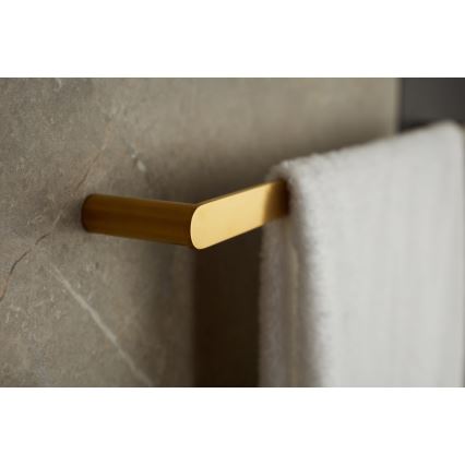 KFA Armatura 864-025-31 - Seinäpyyhepidike 24 cm ruostumaton/maa kulta