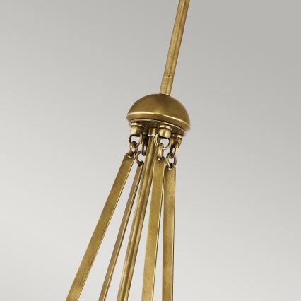 Kichler - Kattokruunu johdossa ASTER 3xE14/60W/230V kulta