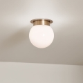 Kichler KL-ALBERS-F-G-CPZ-Kattovalaisin ALBERS 1xE27/40W/230V halkaisija 20,3 cm kultainen