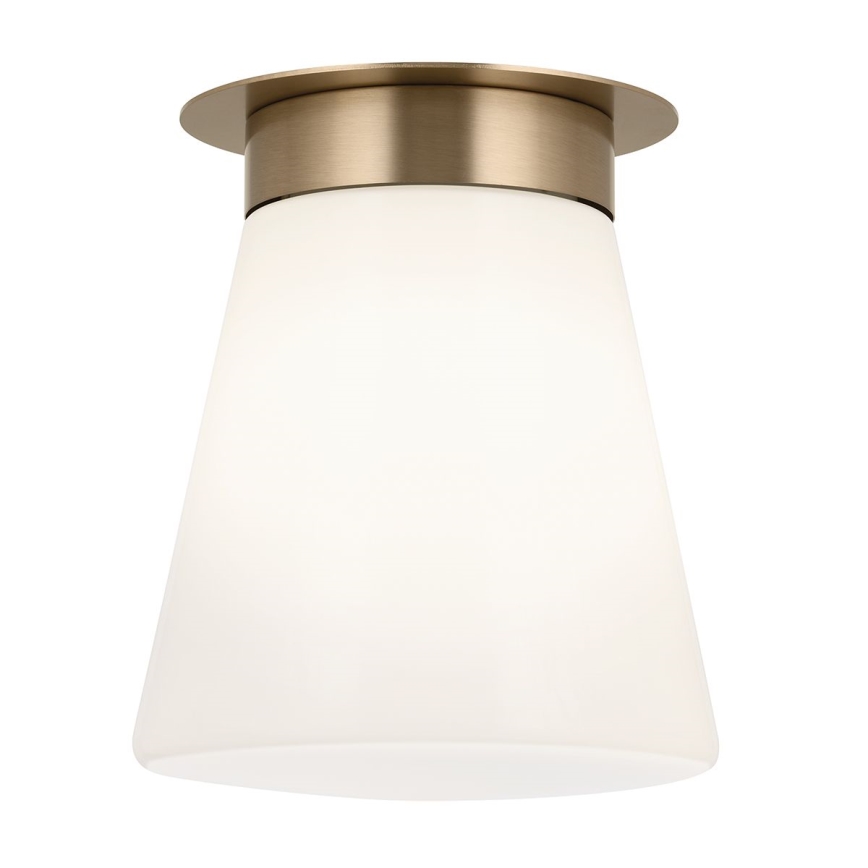 Kichler - Kattovalaisin ALBERS 1xE27/40W/230V, halkaisija 21,6 cm, pronssinvärinen