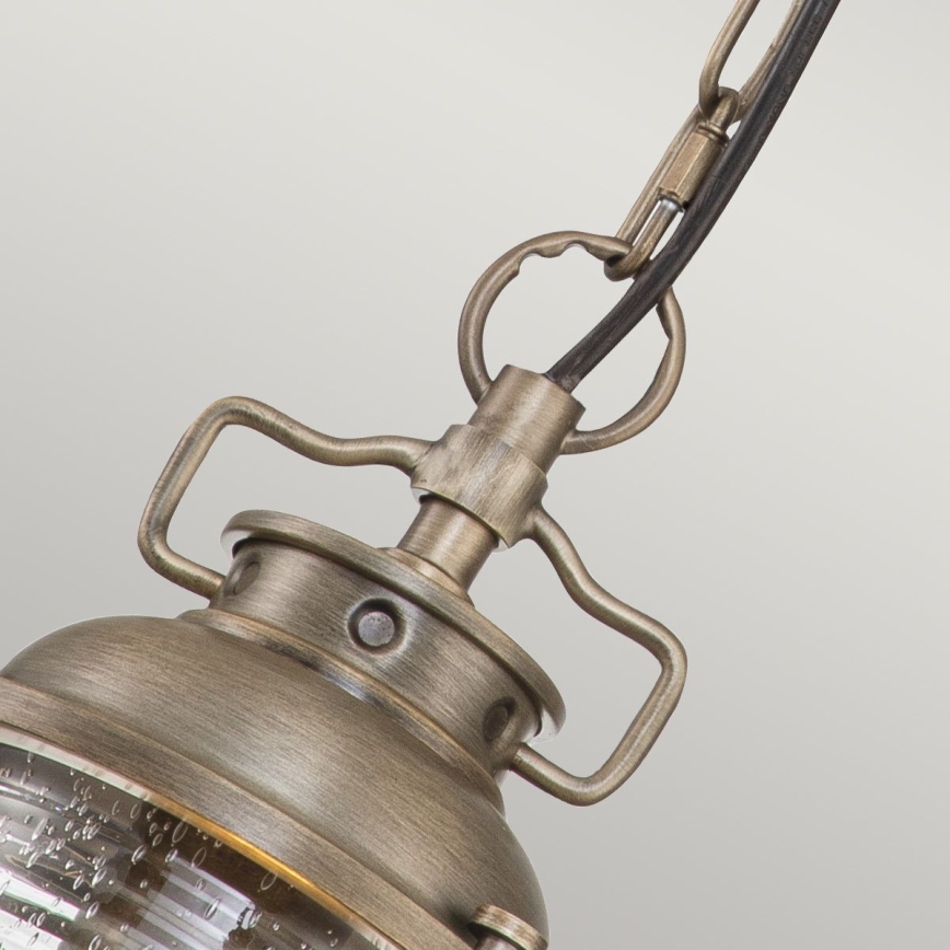 Kichler - Ulkokattokruunu ketjulla ASHLAND BAY 1xE27/60W/230V IP44