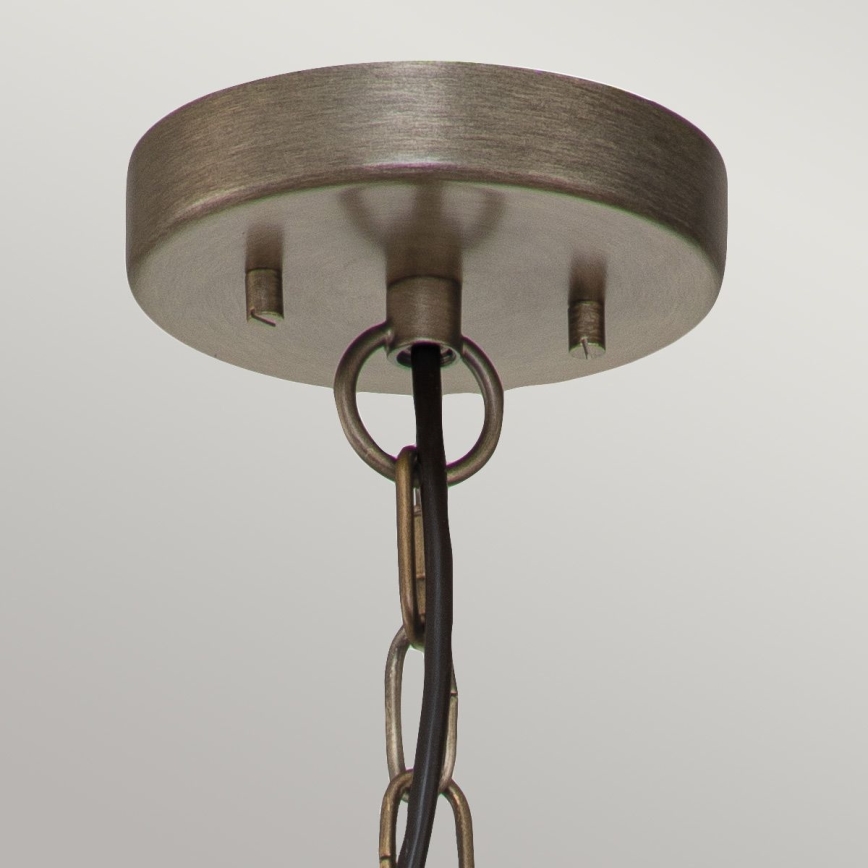 Kichler - Ulkokattokruunu ketjulla ASHLAND BAY 1xE27/60W/230V IP44