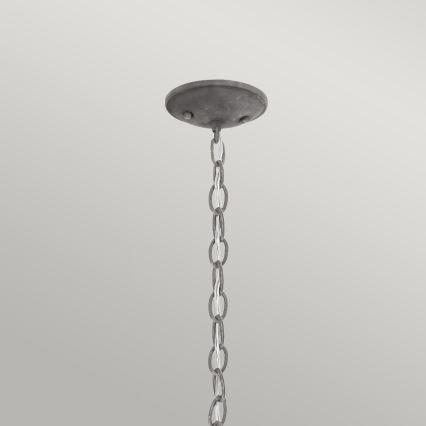 Kichler - Ulkokattokruunu ketjulla BRIDGE POINT 1xE27/60W/230V IP44
