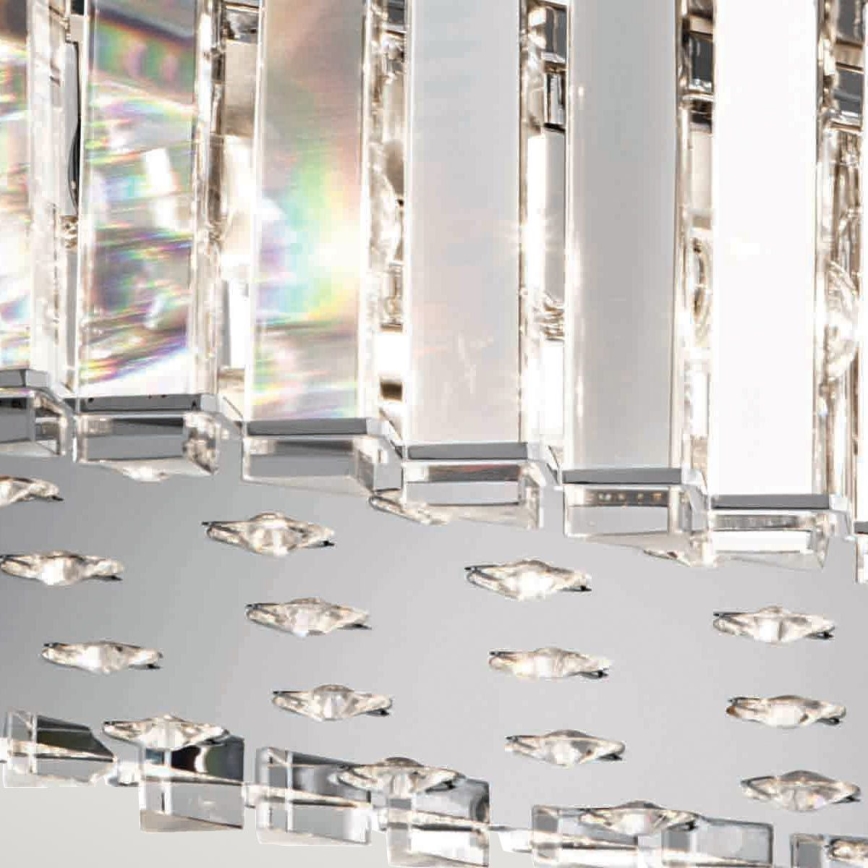 Kichler - LED Kylphuoneen kattokruunu johdossa CRYSTAL SKYE 12xG9/3W/230V IP44