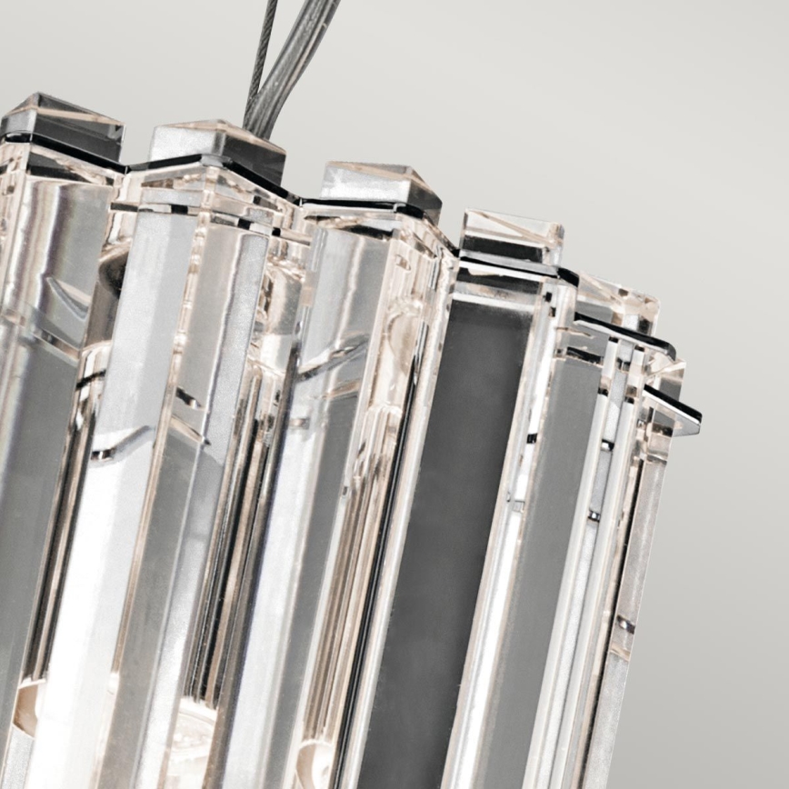 Kichler - LED Kylphuoneen kattokruunu johdossa CRYSTAL SKYE 2xG9/3W/230V IP44