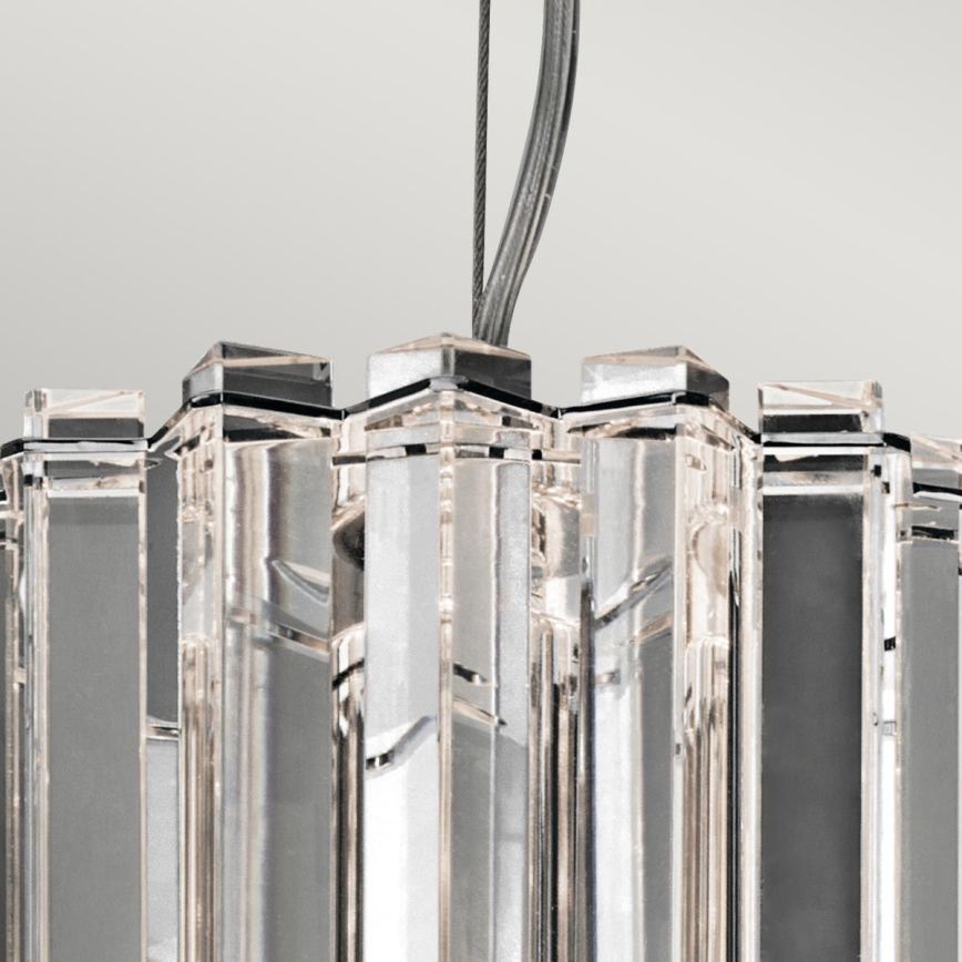 Kichler - LED Kylphuoneen kattokruunu johdossa CRYSTAL SKYE 2xG9/3W/230V IP44
