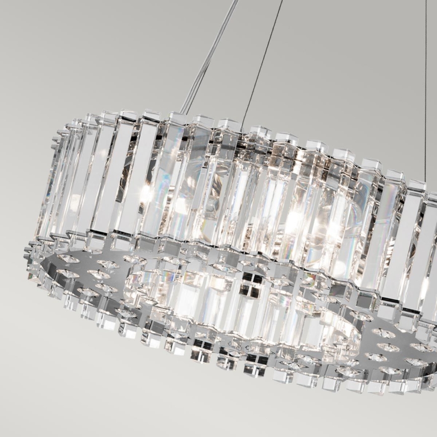 Kichler - LED Kylphuoneen kattokruunu johdossa CRYSTAL SKYE 6xG9/3W/230V IP44