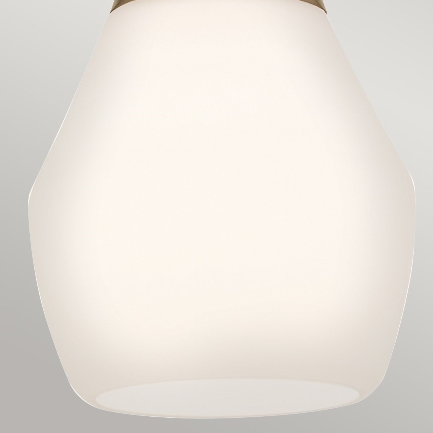 Kichler - Riippukattokruunu DEELA 1xE27/60W/230V halkaisija 17,8 cm messinki