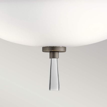 Kichler - Kiinteä kattokruunu DREYFUS 3xE27/60W/230V pronssi