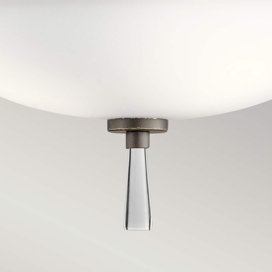 Kichler - Kiinteä kattokruunu DREYFUS 3xE27/60W/230V pronssi