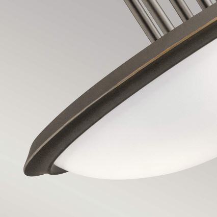 Kichler - Kiinteä kattokruunu DREYFUS 3xE27/60W/230V pronssi