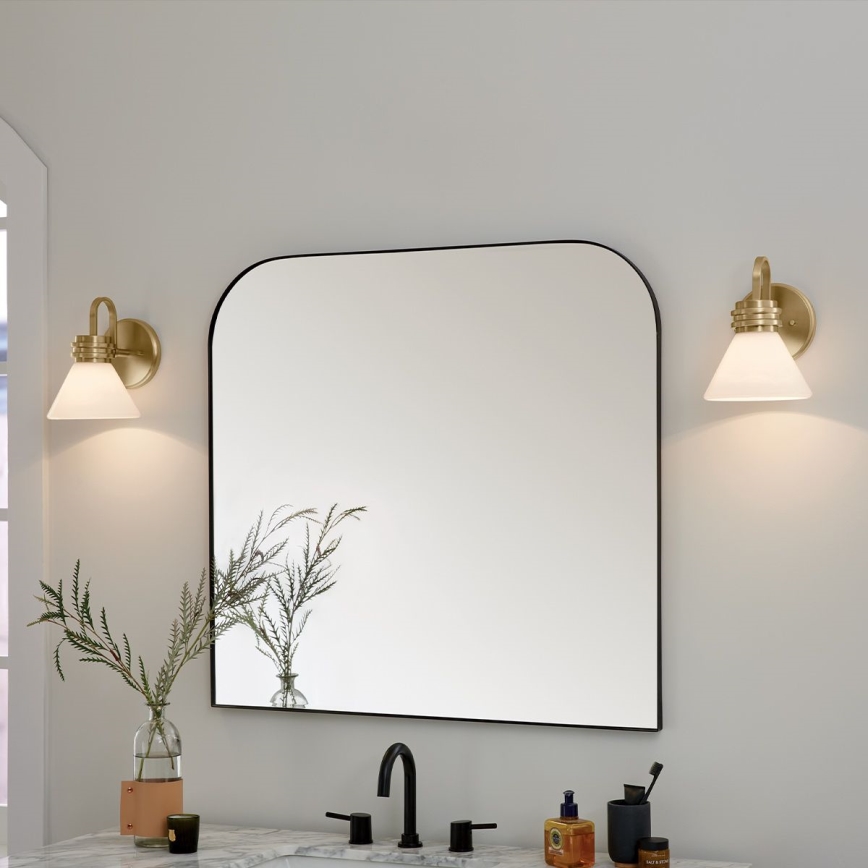 Kichler - LED Seinälamppu kylpyhuoneeseen FARUM 1xG9/3W/230V IP44 messinki