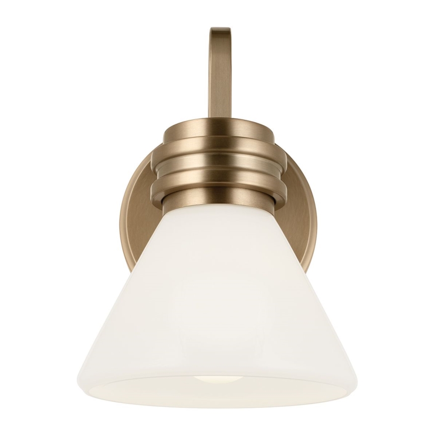 Kichler - LED Seinälamppu kylpyhuoneeseen FARUM 1xG9/3W/230V IP44 messinki