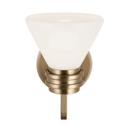 Kichler - LED Seinälamppu kylpyhuoneeseen FARUM 1xG9/3W/230V IP44 messinki
