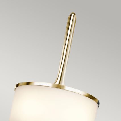 Kichler - LED-seinävalaisin kylpyhuoneeseen MONA 2xG9/3W/230V IP44 kulta