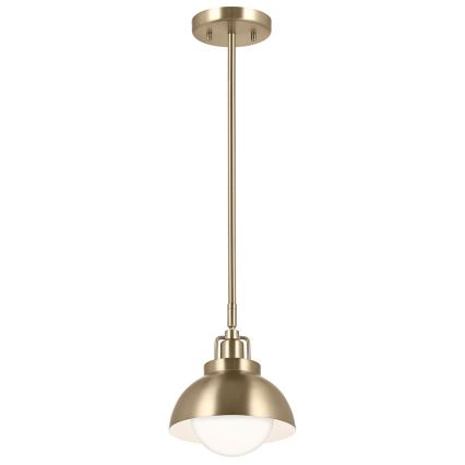 Kichler - Seinävalaisin NIVA 1xE27/40W/230V messinki