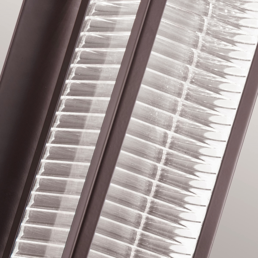 Kichler - LED Ulkoseinävalaisin SOREL 1xGU10/7W/230V IP44 ruskea