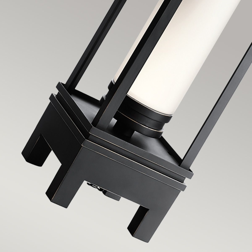 Kichler - LED Ulkotila ladattava pöytävalaisin kaiuttimella SOUTH HOPE LED/3W/230V IP44