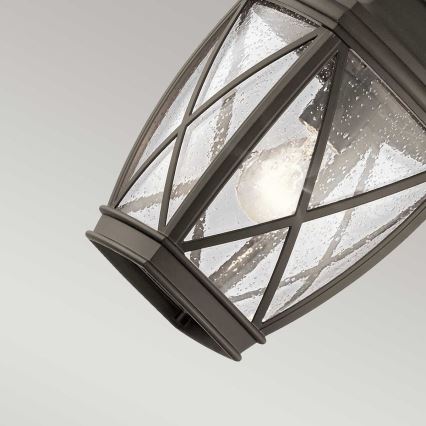 Kichler - Ulkokattokruunu ketjulla TANGIER 1xE27/60W/230V IP44