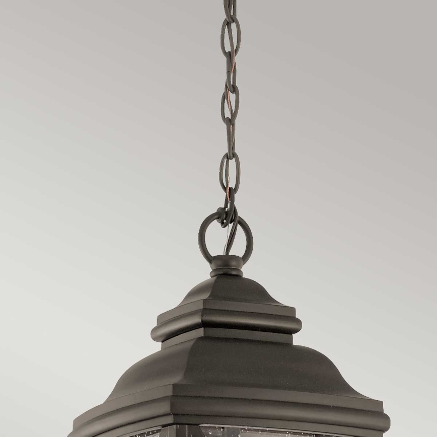 Kichler - Ulkokattokruunu ketjulla TANGIER 1xE27/60W/230V IP44