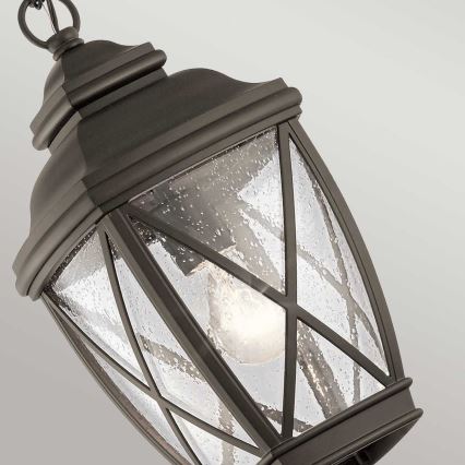 Kichler - Ulkokattokruunu ketjulla TANGIER 1xE27/60W/230V IP44