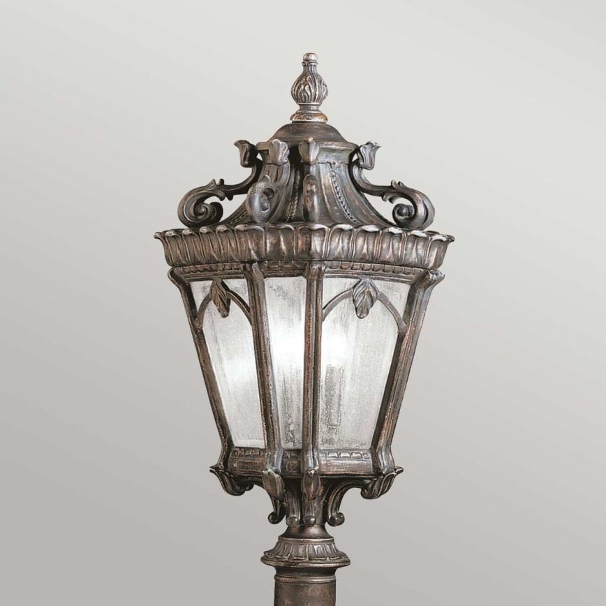 Kichler - Ulkovalaisin TOURNAI 3xE14/60W/230V IP44