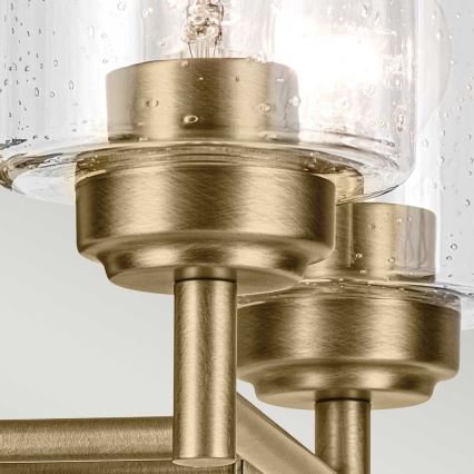 Kichler - Seinävalaisin WINSLOW 2xE27/60W/230V messinki