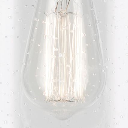 Kichler - Kattovalo WINSLOW 1xE27/60W/230V halkaisija 21,6 cm messinki