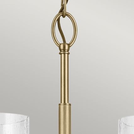 Kichler - Kattokruunu ketjussa WINSLOW 5xE27/60W/230V halkaisija 50,2 cm messinki
