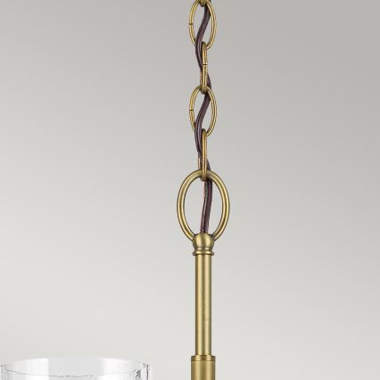 Kichler - Kattokruunu ketjussa WINSLOW 6xE27/60W/230V halkaisija 66 cm messinki
