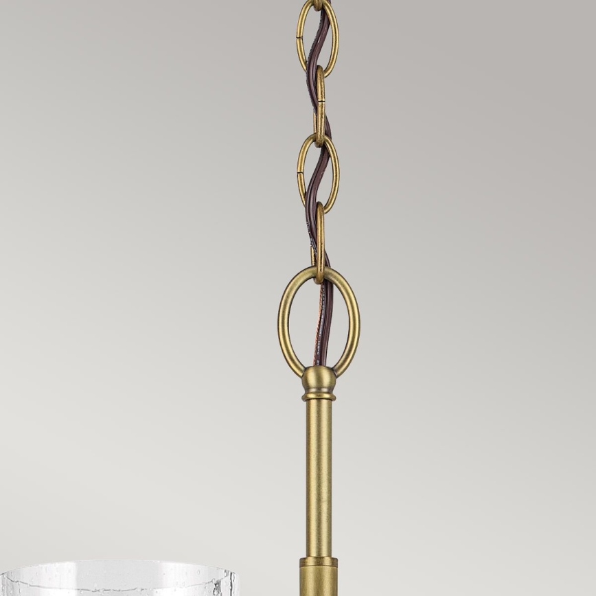 Kichler - Kattokruunu ketjussa WINSLOW 6xE27/60W/230V halkaisija 66 cm messinki