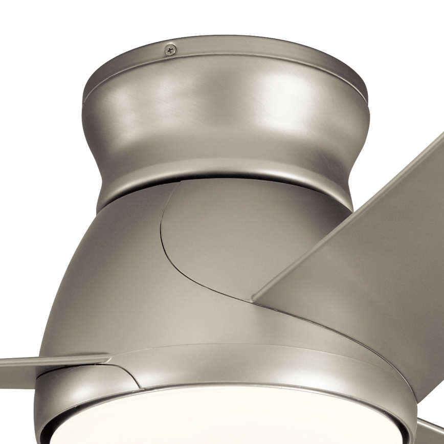 Kichler - LED himmennettävä kattovalo ERIS LED/10W/230V mattakromi IP44 + kauko-ohjaus