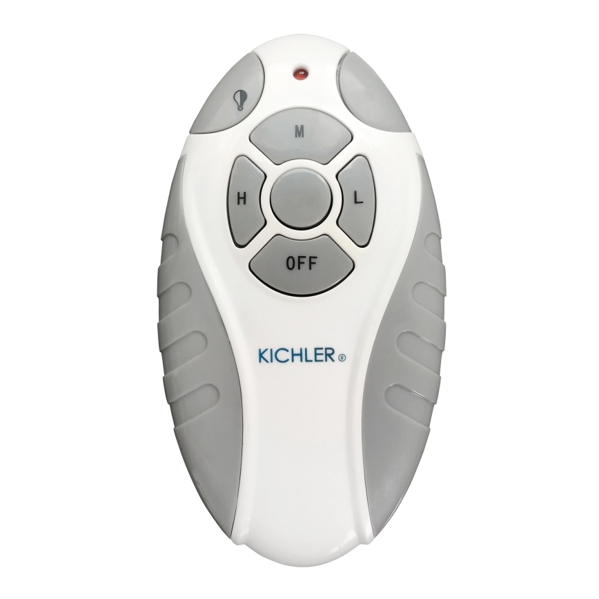 Kichler - Kattotuuletin LYNDON 3xE27/8W/230V IP23 + kauko-ohjaus