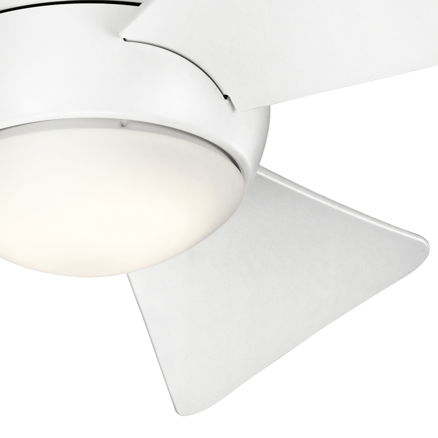 Kichler - LED himmennettävä kattovalo SOLA LED/10W/230V IP23 valkoinen + kauko-ohjaus