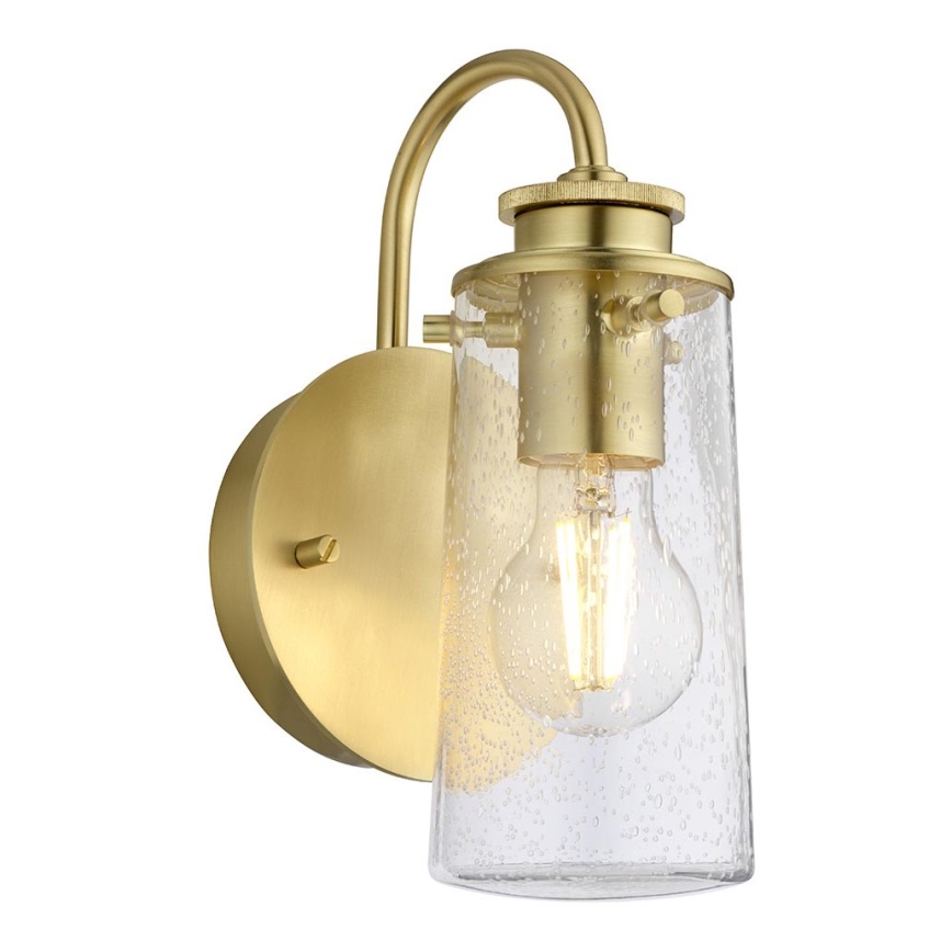 Kichler -  Kylpyhuoneen seinävalaisin BRAELYN 1xE27/40W/230V IP44 kultainen