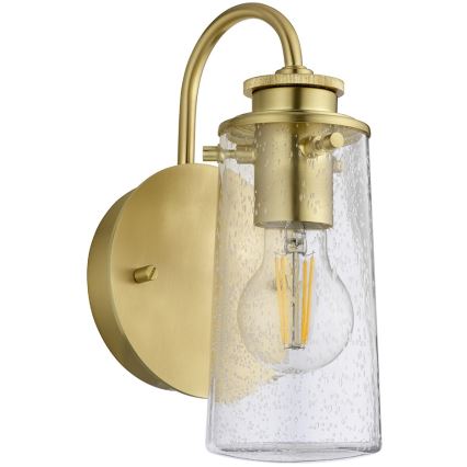Kichler -  Kylpyhuoneen seinävalaisin BRAELYN 1xE27/40W/230V IP44 kultainen