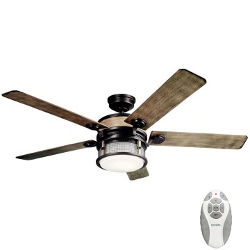 Kichler - LED himmennettävä kattovalo AHRENDALE LED/10W/230V IP44 + kauko-ohjaus
