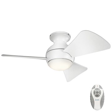 Kichler - LED himmennettävä kattovalo SOLA LED/10W/230V IP23 valkoinen + kauko-ohjaus
