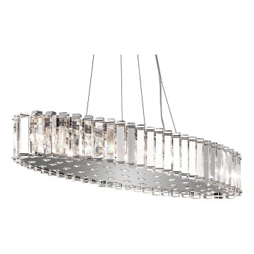 Kichler - LED Kylphuoneen kattokruunu johdossa CRYSTAL SKYE 12xG9/3W/230V IP44