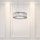 Kichler - LED Kylphuoneen kattokruunu johdossa CRYSTAL SKYE 6xG9/3W/230V IP44
