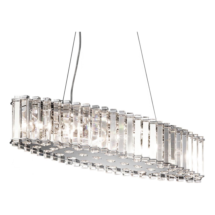 Kichler - LED Kylphuoneen kattokruunu johdossa CRYSTAL SKYE 8xG9/3W/230V IP44