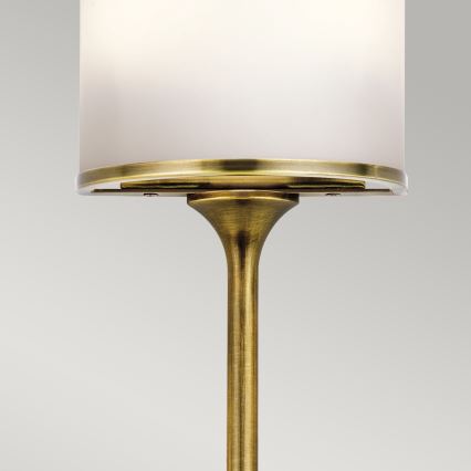 Kichler - LED Kylpyhuoneen seinävalaisin MONA 2xG9/3,5W/230V IP44 messinki