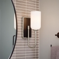 Kichler - LED-kylpyhuoneen seinävalaisin SOLIA 1xG9/3W/230V IP44 mattakromi