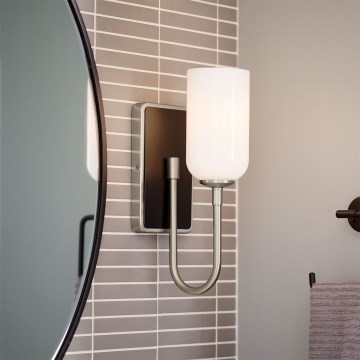 Kichler - LED-kylpyhuoneen seinävalaisin SOLIA 1xG9/3W/230V IP44 mattakromi