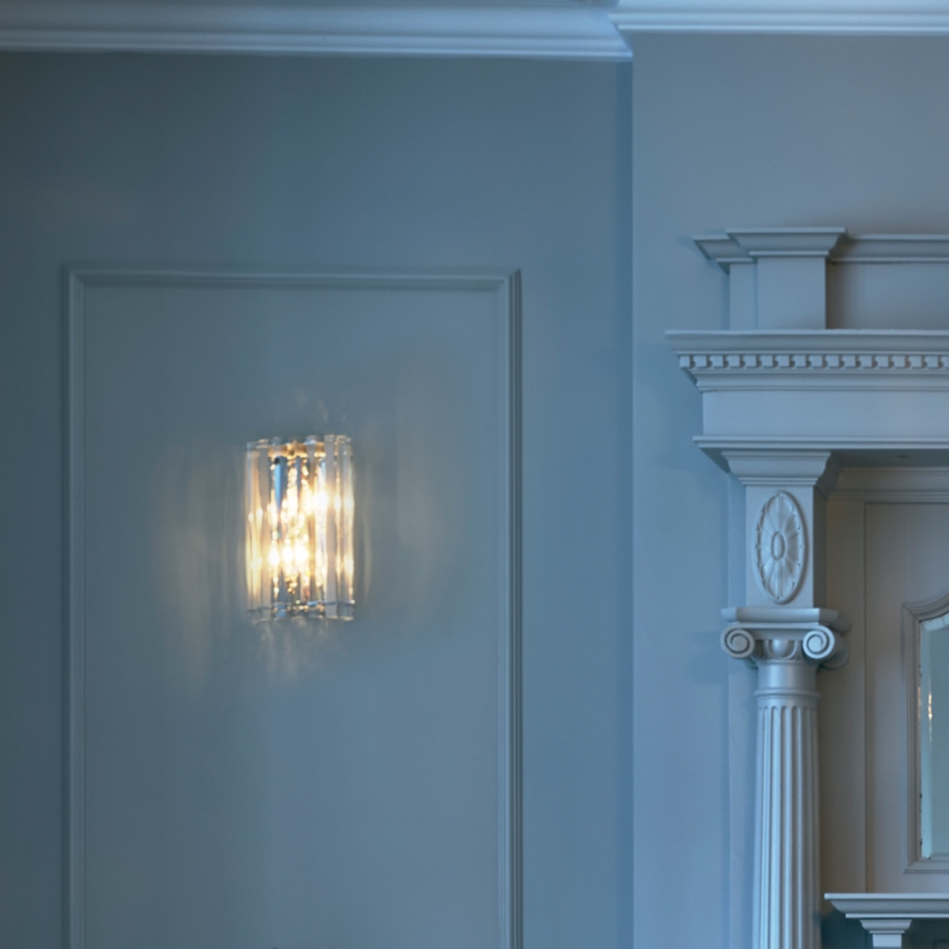 Kichler - LED Kylpyhuoneen seinävalo CRYSTAL SKYE 2xG9/3W/230V IP44