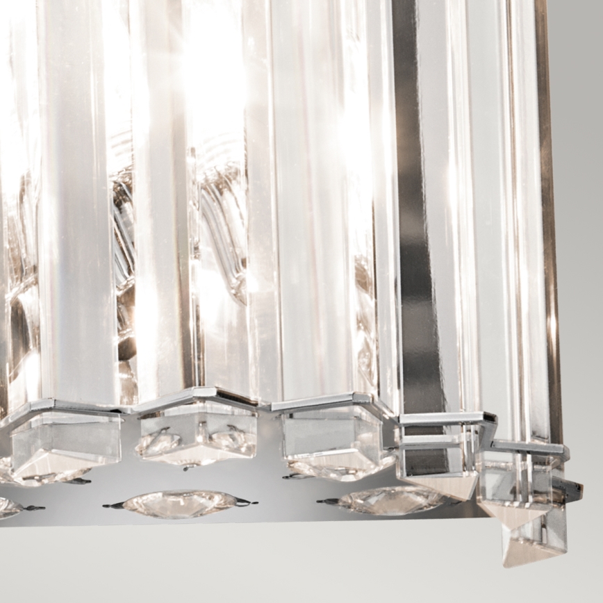 Kichler - LED Kylpyhuoneen seinävalo CRYSTAL SKYE 2xG9/3W/230V IP44