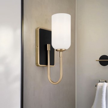 Kichler - LED-kylpyhuonevalaisin SOLIA 1xG9/3W/230V IP44 kultainen