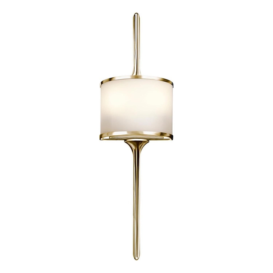 Kichler - LED-seinävalaisin kylpyhuoneeseen MONA 2xG9/3W/230V IP44 kulta