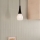 Kichler - Riippuvalaisin varrella DEELA 1xE27/60W/230V halkaisija 17,8 cm musta